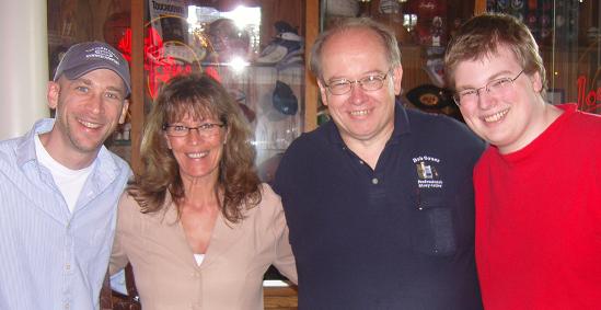 Ted Stewart, Diane Merritt, Bob Souer and Eric Souer-20090901